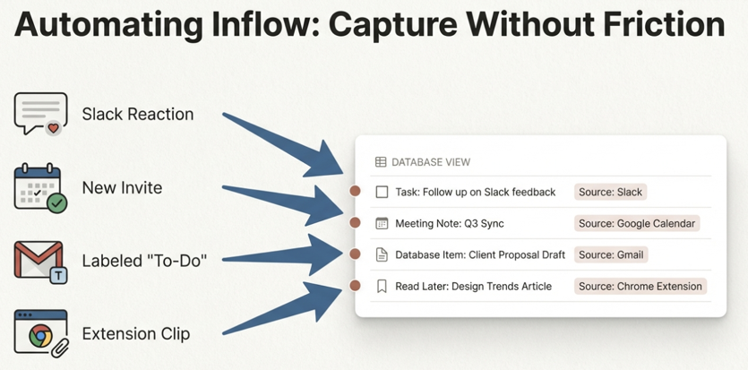 Notion Capture without Friction
