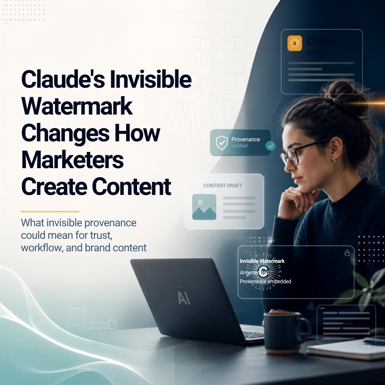 Claude's Invisible Watermark Changes How Marketers Create Content